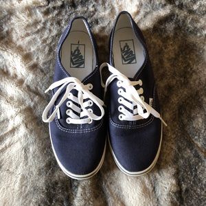Navy blue Vans
